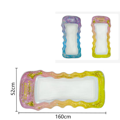 Holiday Pool Float - Stylish Sequin Design