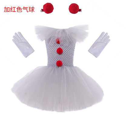 Mesh Princess Dress Set Children's Halloween Costume