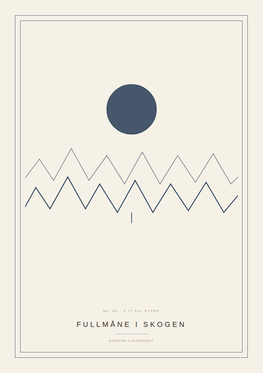 Posters Nordisk Linjekonst 3-pack — minimalistisk väggkonst att skriva ut (printbar PDF)