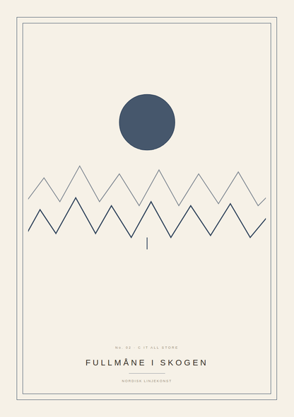 Posters Nordisk Linjekonst 3-pack — minimalistisk väggkonst att skriva ut (printbar PDF)