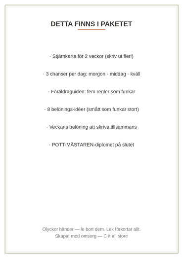Pottränings-stjärnkarta — 2 veckor, belöningar & diplom (printbar PDF)