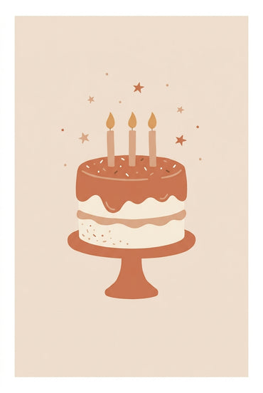 Gratulationskort Födelsedag — 5 printbara kort (PDF)