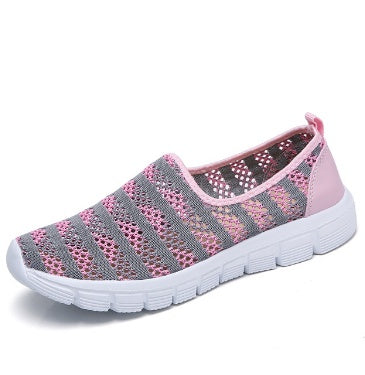 Summer women shoes women Breathable Mesh sneakers shoes ballet flats ladies slip on flats loafers shoes