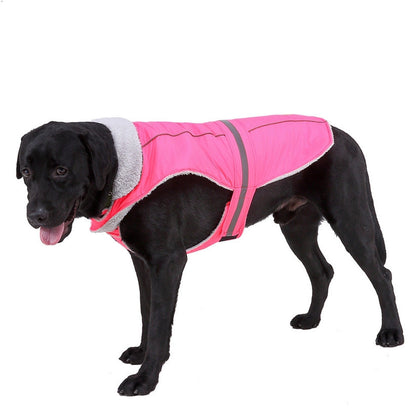 Pet clothes winter clothes night reflective pet clothes