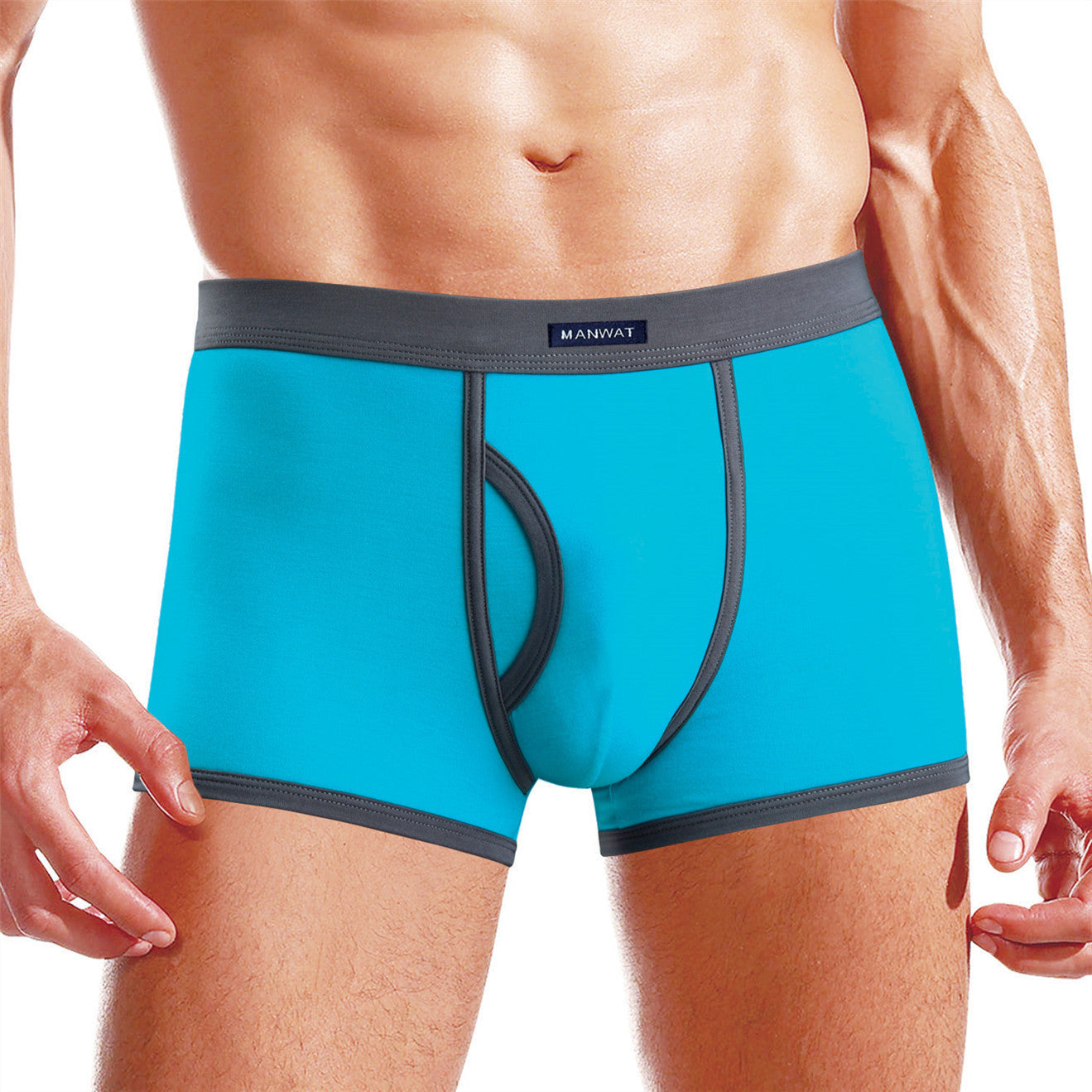 Two boxed men's boxers