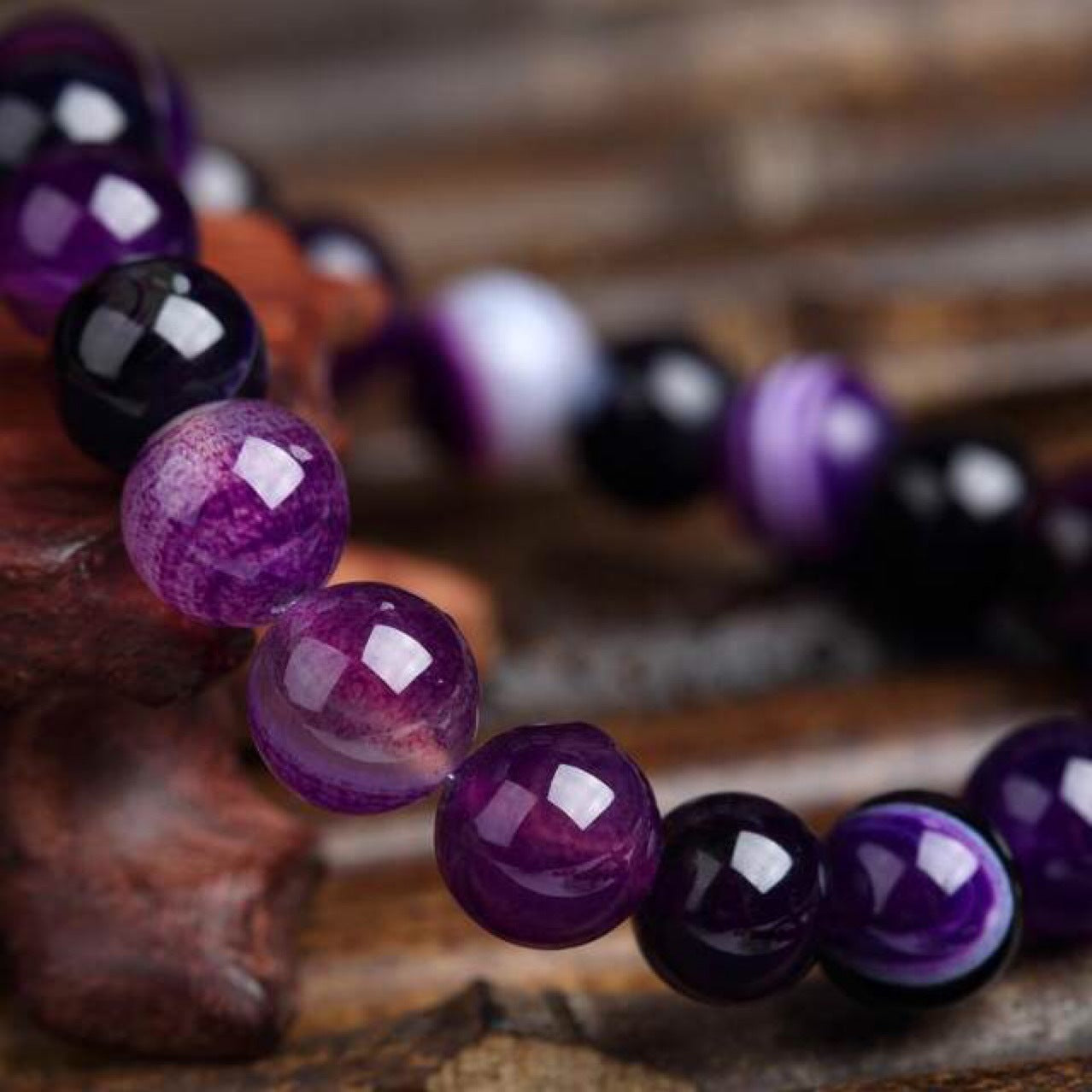 Amethyst bracelet