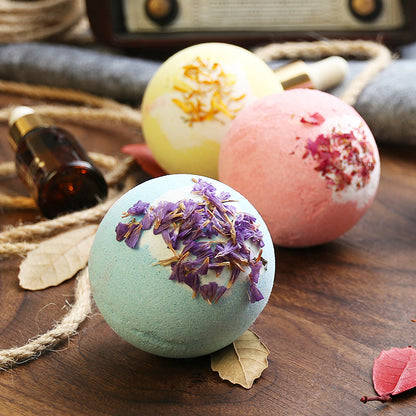 Fragrant Bath Gift Box Bath Agent Bubble Egg