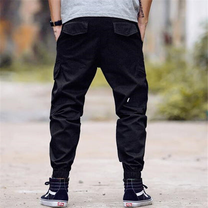 Herrmode Streetwear Byxor Herr Jogger Camo Harem Byxor Street Style Ungdom Casual Camouflage Slim Fit Ankelbyxor Man