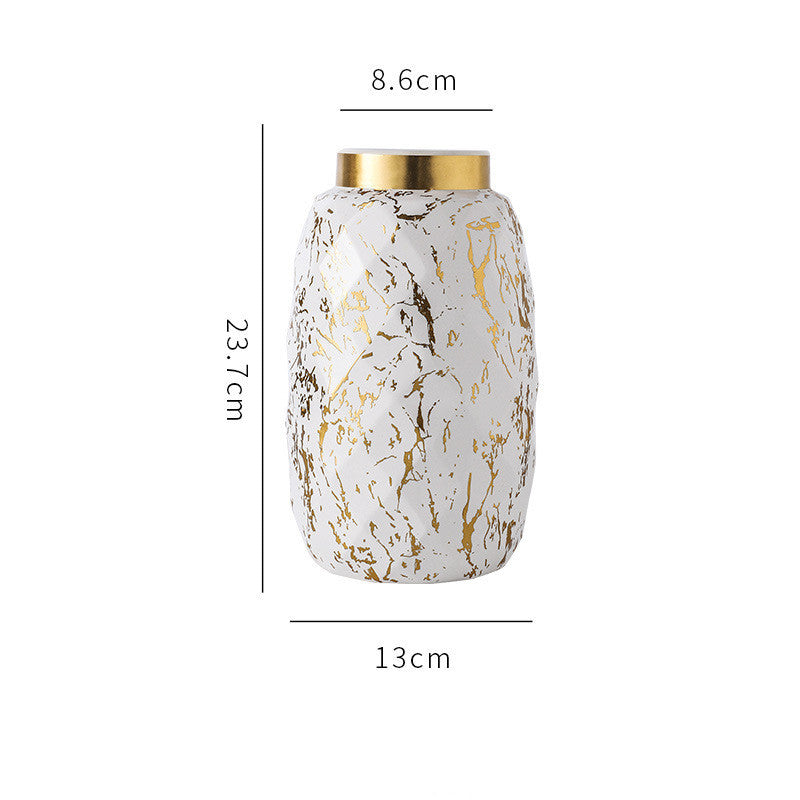 Light Luxury Creative Living Room Ceramic Vase