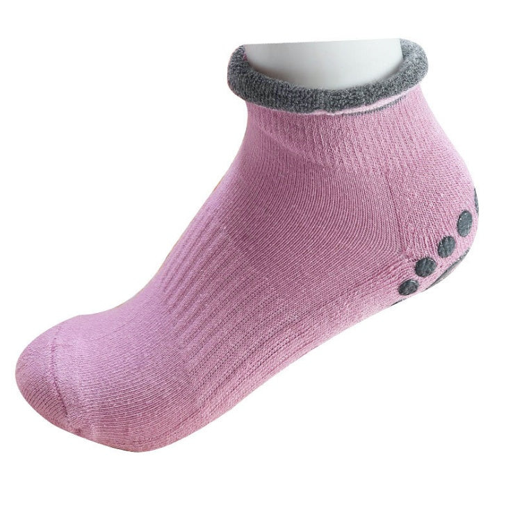 Non-slip yoga socks, silicone granules, yoga socks, floor socks