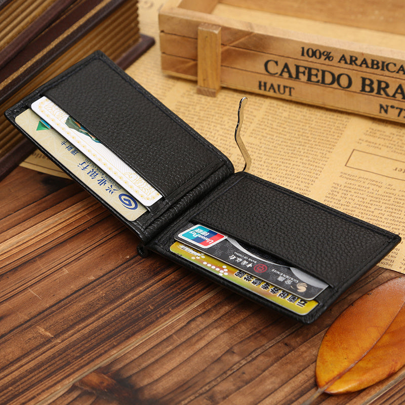 Fashionable man wallet short style