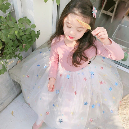 Girls dresses pettiskirt