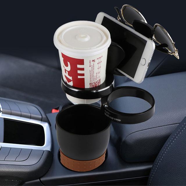 Porte-gobelets de voiture style voiture camion boisson tasse d'eau porte-bouteille support de porte support de boissons en caoutchouc ABS