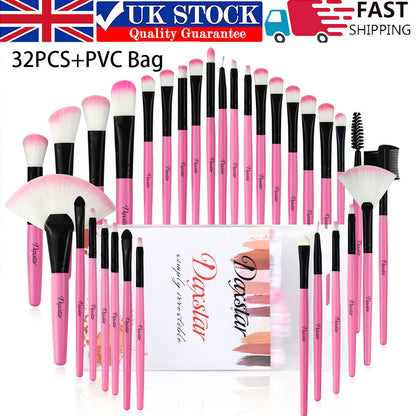 32Pcs Make Up Brushes Cosmetic Tool Makeup Brush