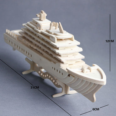 Holiday Wooden Puzzle Decoration