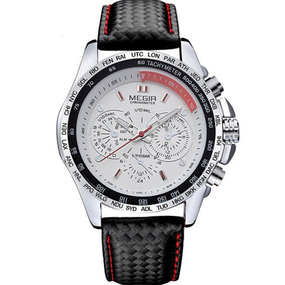 Original   1010 Leather Strap 3ATM Waterproof Quartz Luxury Business Mens Watches
