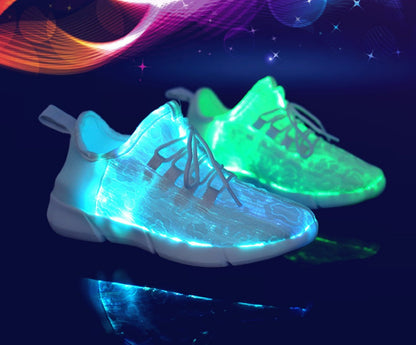 Fiber Optic LED Shoes