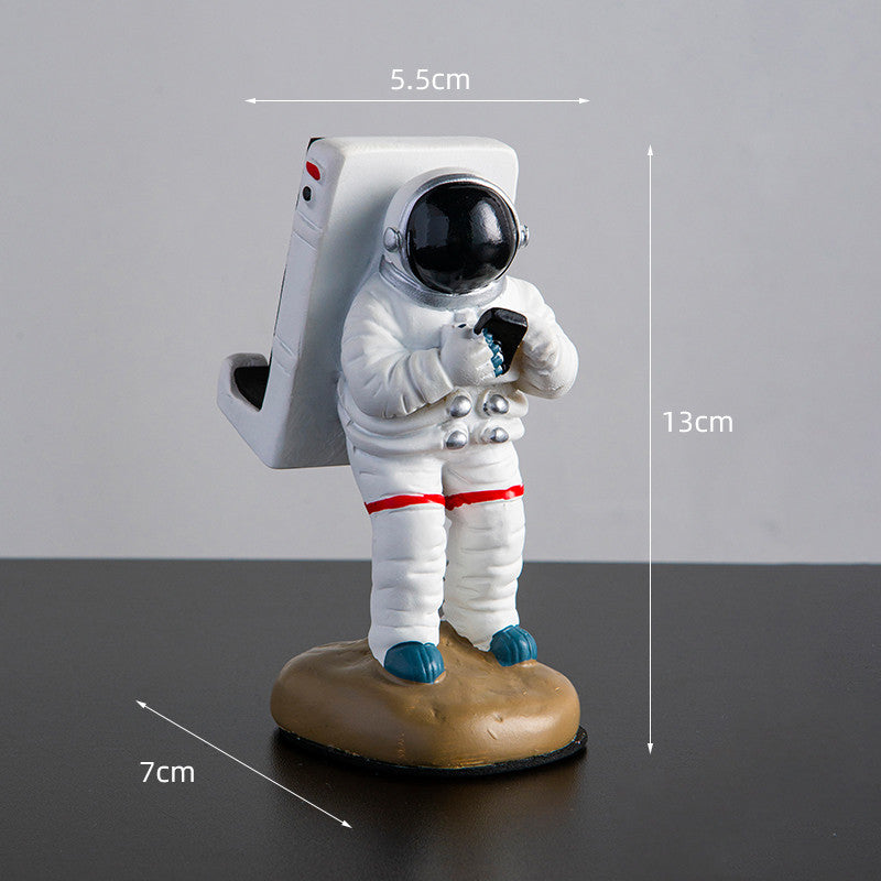 Astronaut desktop office pen holder