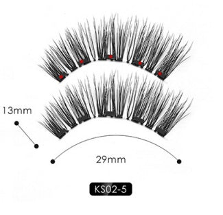 Naturlig långvarig Magnetic Liquid Eyeliner & Magnetiska falska ögonfransar & pincer