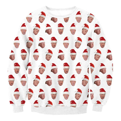 Rådlig jul SWEATER Semester Santa Elf Roliga kvinnor män tröjor toppar hösten vinter kläder till vintern