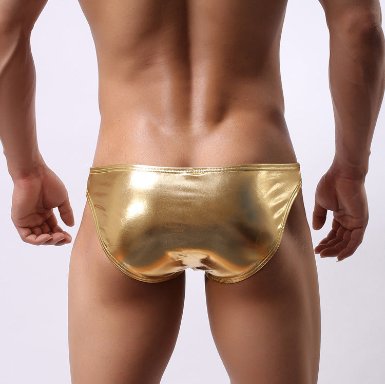 Men's Sexy Golden/Silver Underwear Boxers/Briefs