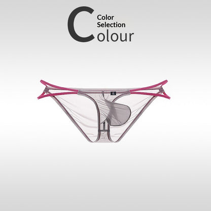 Ultra-thin Ice-silk Mens Briefs With A Slimming Waistband