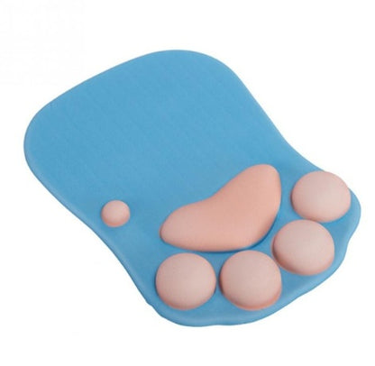 Personlighet Cat Paw Bekväm mjuk kontor Desk Decor Handled Support Mus Pad