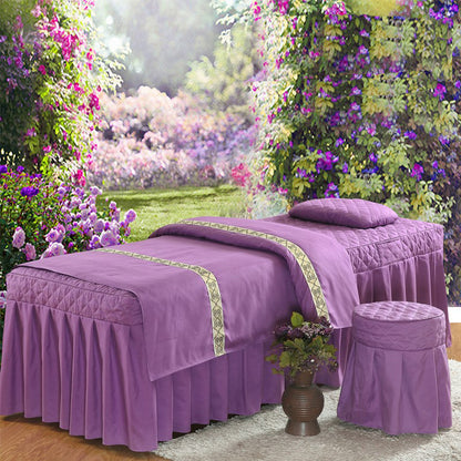 Beauty bed salon bed cover