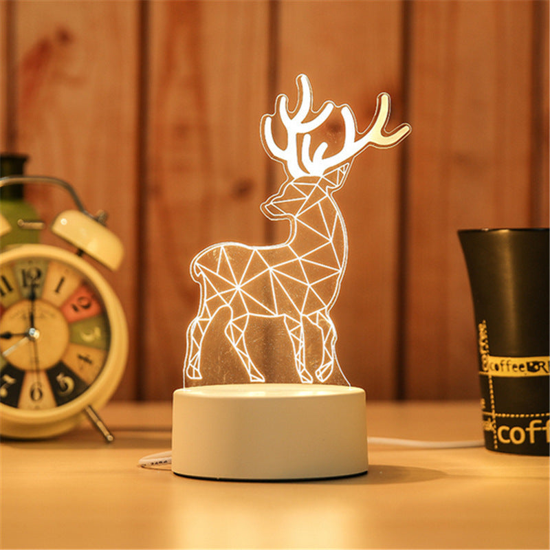 Bedroom bedside creative electronic night light