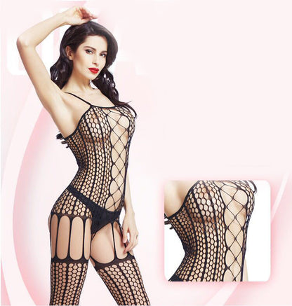 Sexy Simple Women's Mesh Sling Pajamas