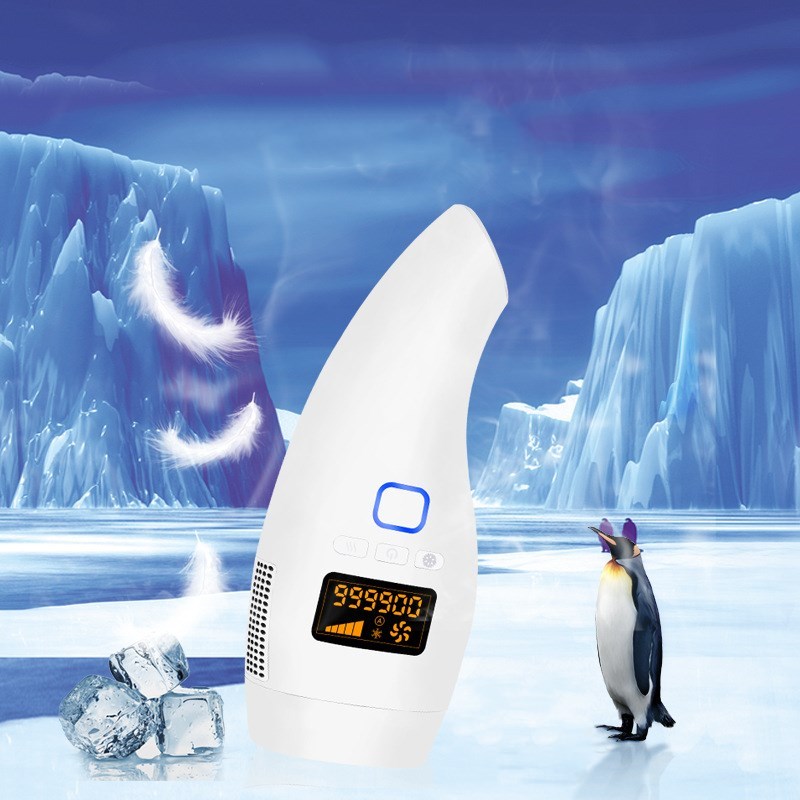 Advanced IPL Laser with Ice Cooling Technology - Professional Hair Removal Device