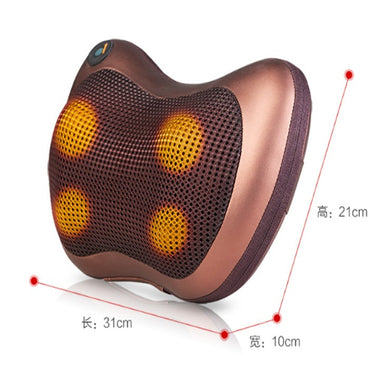 Multifunctional Neck Massager - Electric Massage Pillow for Home & Car