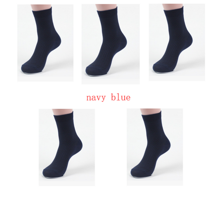 Chaussettes pour hommes, nouvelles chaussettes en fibre de bambou