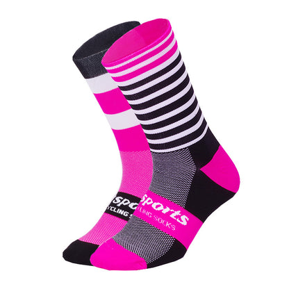 Chaussettes de cyclisme chaussettes de skate de course