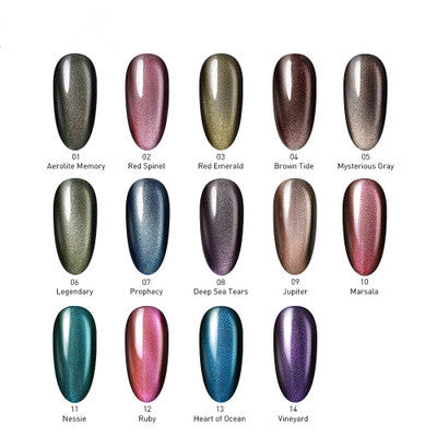 Bright Gel Finger Nail Glitter Gel Polish Nail Art Skönhet Dekoration Tillbehör Ornament