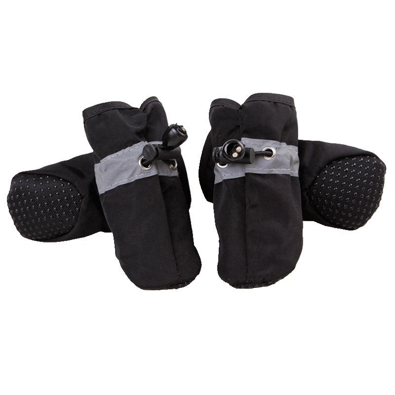 Pet soft bottom rain boots