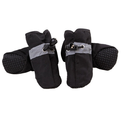 Pet soft bottom rain boots