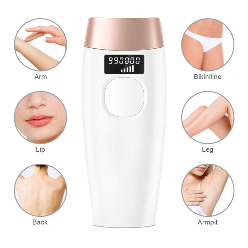 Laser hair removal instrument