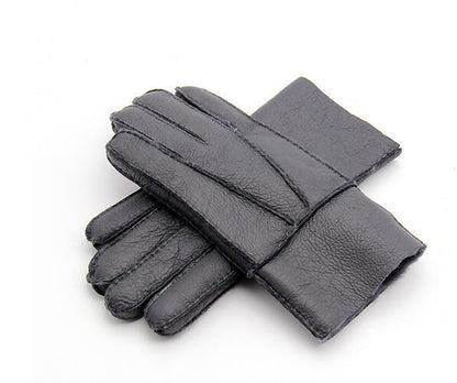 Men's Gloves Sheepskin Fur Gloves