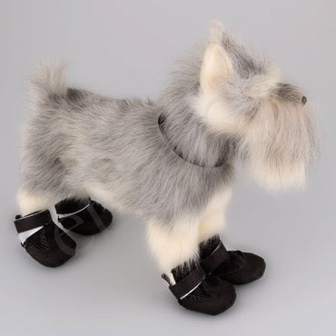 Fast Selling High End Dog Suede Cloth Shoes Antiskid Sole, Spring And Summer Pet Shoes