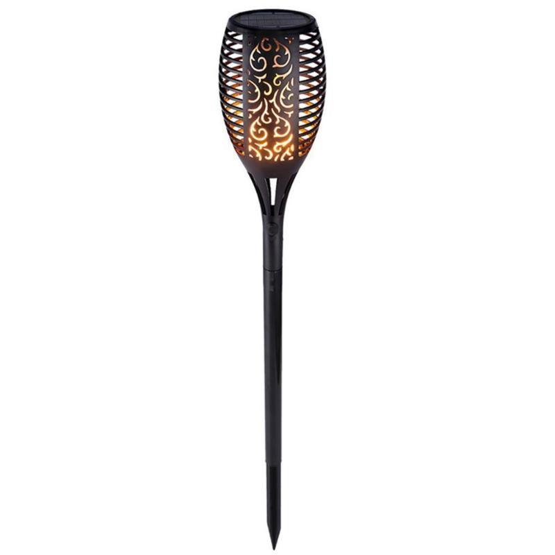 Solar Flame Flickering Garden LED Light | Outdoor Solar Tiki Torch | Landscape Decoration - BrightLite