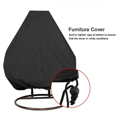 Outdoor furniture rocking chair dust cover