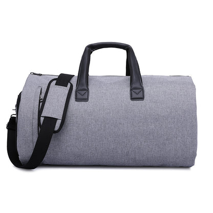 Sac de voyage de grande capacité, cylindre portable, sac de costume pliant