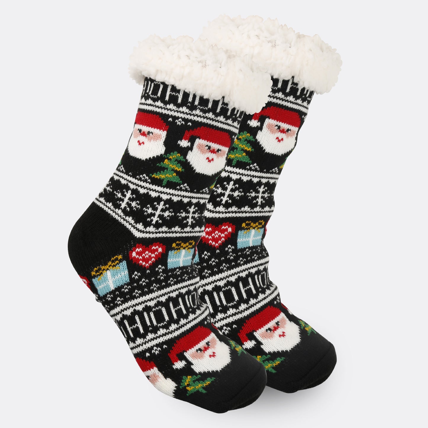 Christmas Women's Thickened Fleece-lined Room Socks