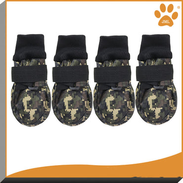 Waterproof walking pet shoes