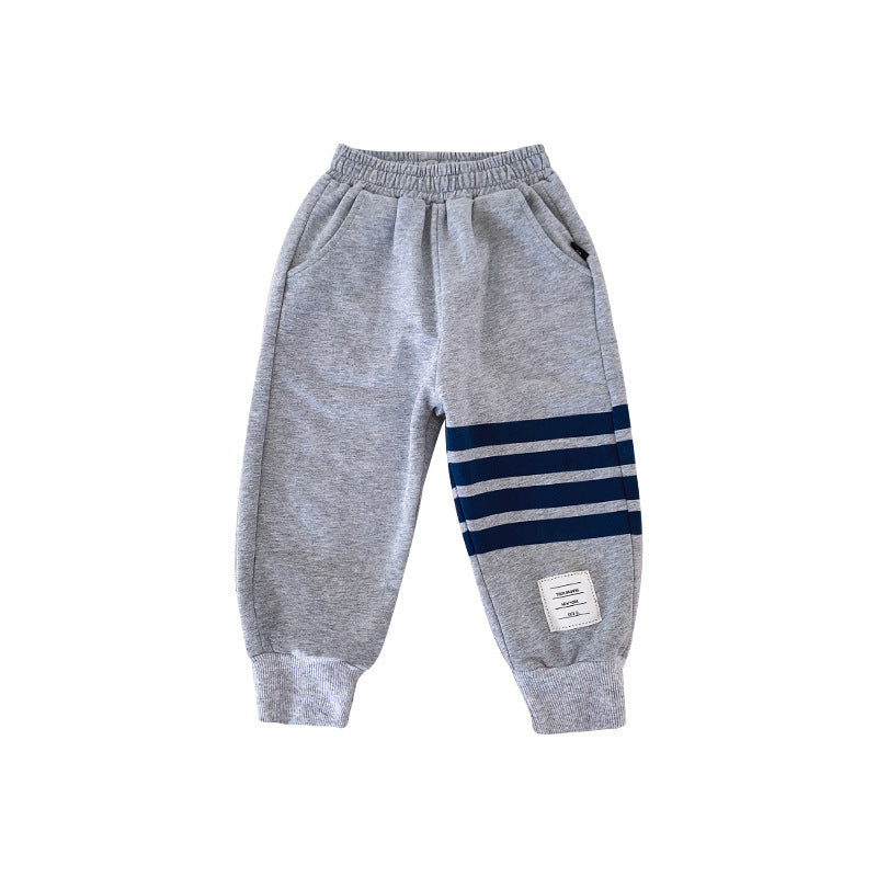 Boys' comfortable casual pants sports trousers