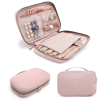 Portable storage travel jewelry bag