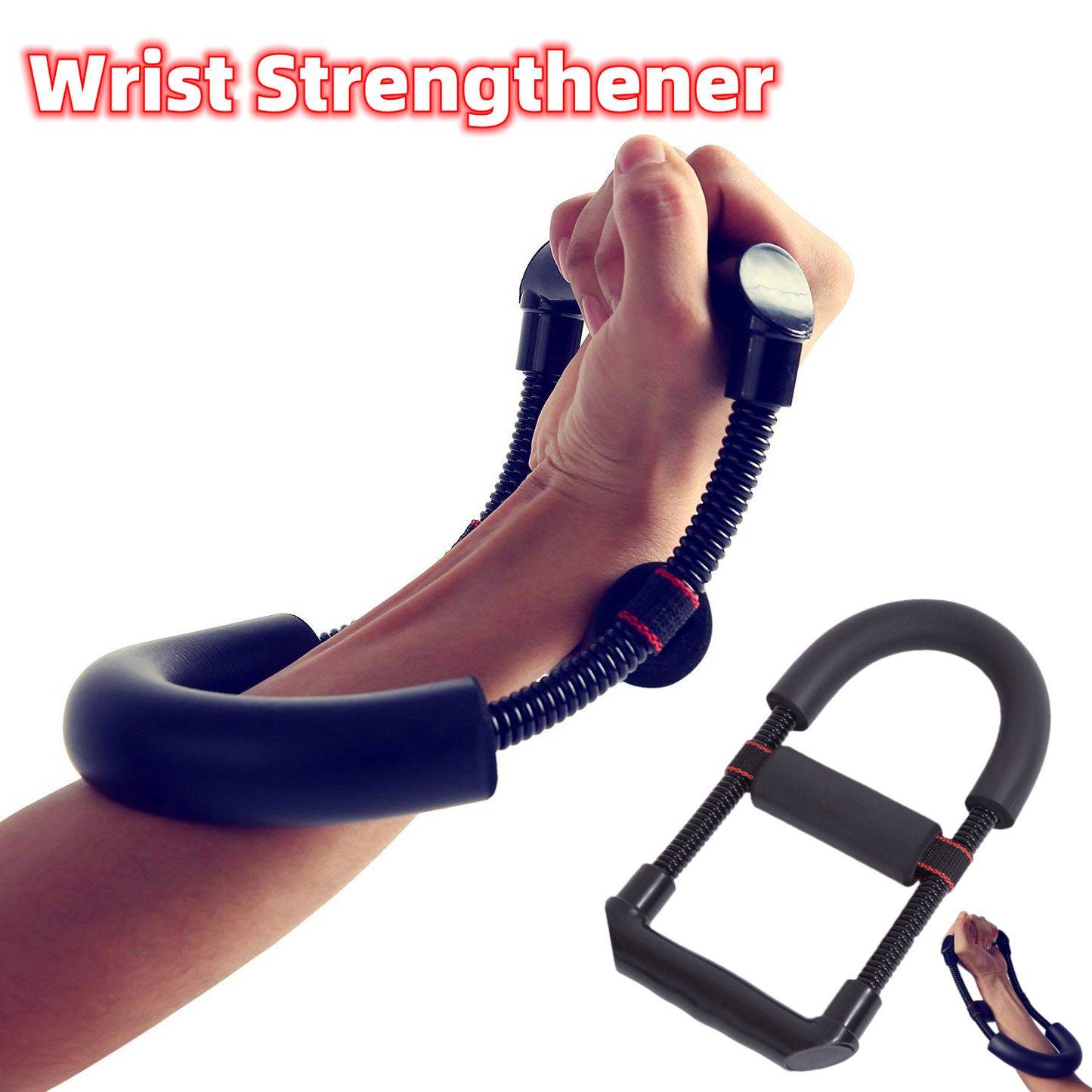 Grip Power Poignet avant-bras Poignée de bras Entraîneur réglable Avant-bras Main Poignet Exercices Force Trainer Power Strengthener Grip Fitness