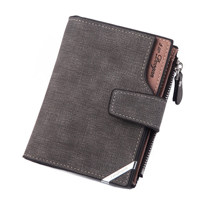 Men's Short Wallets Are Fashionable And Retro