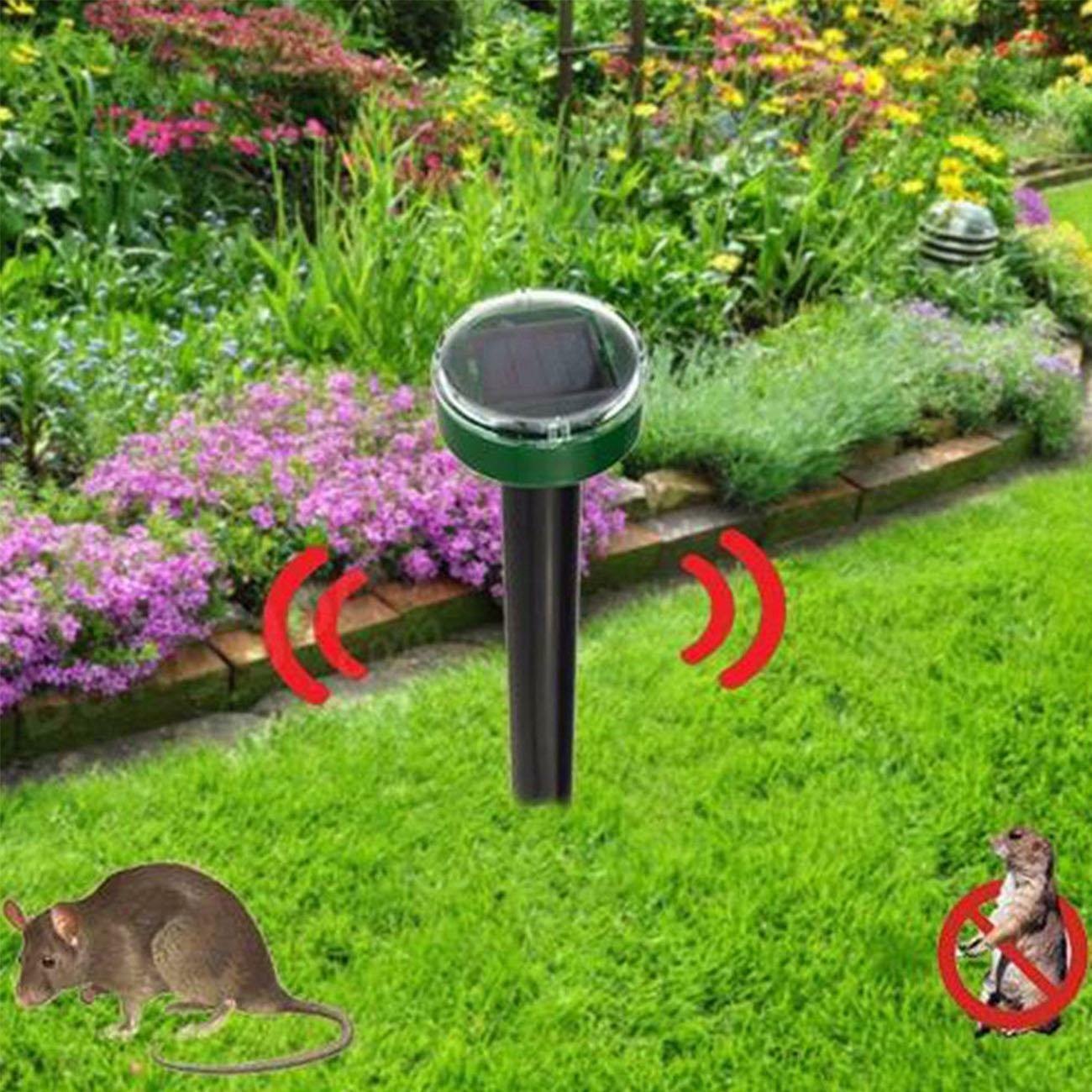 Solar Ultrasonic Mouse Repeller, Snake Repeller